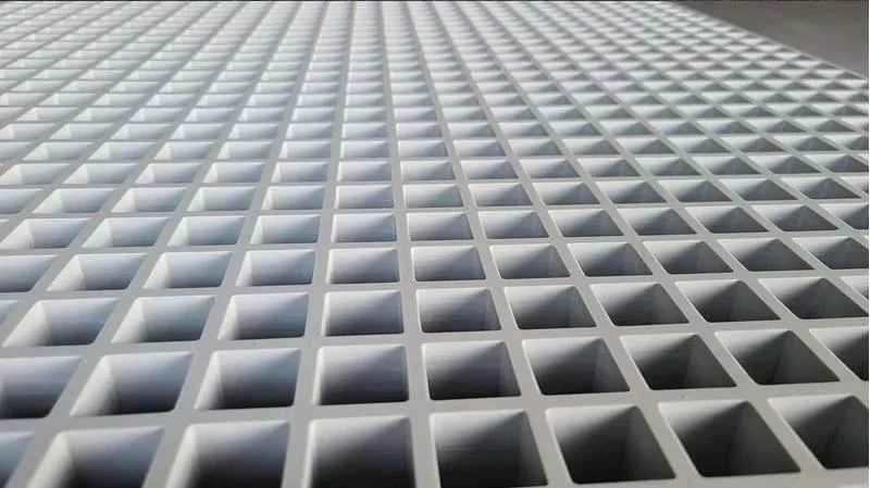 25mm Thickness Pigeon Grate Fibreglass Sheet Metal Floor Grills FRP Grating for Racing Pigeon Lofts