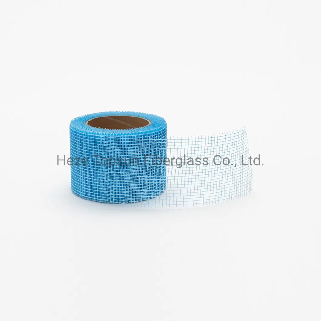 60GSM Fiberglass Self Adhesive Mesh Tape Drywall Joint Mesh Tape