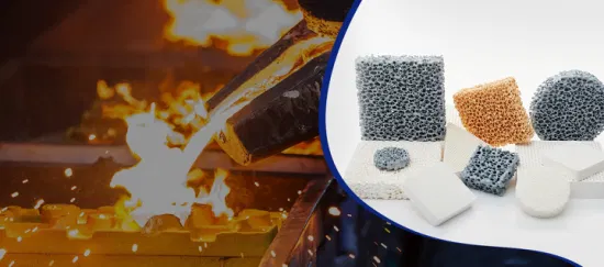 Maßgeschneiderter hochporöser Glasfasergewebe-Maschenfilter, feuerfester Stofffilter für die Filtration von geschmolzenem Aluminium