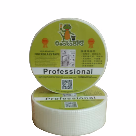 Selbstklebendes Netzband aus Glasfaser für Trockenbau-Fugennetz